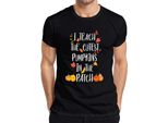 Maglietta Da Uomo Autunnale I Teach The Cutest Pumpkins In The Patch Regalo Per L'insegnante, Nero, 3XL