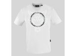 Plein Sport TIPS402 T-Shirt Da Uomo A Maniche Corte