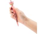 Bluesky SB717430 Bluesky Kugelschreiber Spongebob - Fidget Pen Inkl. Sammelfigur Pink Schreibfarbe Schwarz, 1 St.