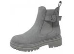 Stivali Corti Da Donna Jane Klain In Grigio, Misura 39