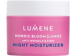 Lumene Nordic Bloom Lumo Anti-Wrinkle & Firm Night Moisturizer Crema Notte Antirughe E Rassodante, 50 Ml
