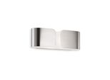 Applique Contemporanea Clip Metallo Cromo 2 Luci G9 3W 3000K Luce Calda