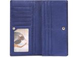 Portafoglio Sottile Da Donna In Vera Pelle Con Protezione Rfid, 11 Scomparti Per Carte E Tasca Per Monete Con Zip - Pochette Compatta Da Donna, Elegante E Pratica