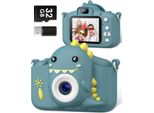 1080P 2.0 Pollici Schermo Fotocamera Bambini Con 32GB Scheda Selfie Fotocamera Digitale Bambini Fotocamera Bambini Per 3-12 Anni Ragazzi E Ragazze