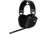Cuffie Da Gioco Multipiattaforma Rgb Wireless - Dolby Atmos - Microfono Omnidirezionale - Compatibile Con Icue - Pc, Mac, PS5, PS4 - Carbonio, Colore Nero