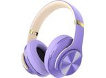 Cuffie Bluetooth Over Ear, [Fino A 90 Ore] Con 3 Modalità Eq, Hifi Stereo Pieghevole Con Microfono, Morbidi Cuscinetti Per Iphone/Ipad/Android/Laptop