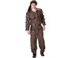 Costume Da Trapper Costume Da Trapper Marrone - Xl