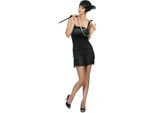 Costume Charleston Retrò Da Donna Charleston Anni '20 Nero - M/L