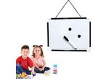 Lavagna A Secco, Mini Lavagna, Vassoio Portapenne Per Lavagna Bianca, Piccoli Pennarelli Magnetici 20 Cm X 30