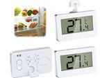 Confezione Da 3 Termometri Da Frigorifero, Termometro Digitale Di Facile Lettura Con Display Lcd, Allarme Antigelo Per Freezer, Ristoranti, Cucina