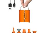 Giga Pump 2.0 Pompa D'aria Elettrica Portatile 1300Mah Batteria Ricaricabile Ultra-Mini Gonfiatore/Sgonfiatore Per Materasso Ad Aria Ad Anelli Galleggianti Letto