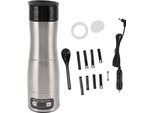 Tragbare Espressomaschine,plplaaoo Kaffeemaschine,Espressomaschine,Handkaffeemaschine,Automatische Mini-Kaffeemaschine für Autogebrauch mit 12V 24V