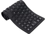 Pusokei Tastiera Flessibile In Silicone, Cavo Usb, Silenziosa, Morbida, Confortevole, Impermeabile, Pieghevole, Portatile, Antipolvere, Resistente All'olio, Pc Portatile Notebook