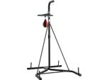 Vevor 2 In 1 Supporto Per Sacco Da Boxe In Acciaio, Supporto Per Sacco Da Boxe Regolabile In Altezza (Capacità Di Carico 65 Kg)