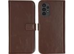 Custodia Per Samsung Galaxy A13 - Vera Pelle - Custodia Selencia Flap - Marrone