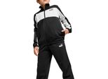 Puma Poly Colorblock Tracksuit Nero 11-12 Anni Ragazzi Nero 11-12 Anni
