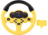 Bambini Elettrici Simulazione Volante Giocattolo Guida Auto Educazione Toyellow