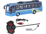 Autobus Telecomandato Alta Simulazione Tutte Le Direzioni Di Guida Scuola Rc Ricaricabile Per I Bambini Blu