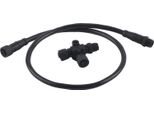 Per Cavo Dorsale Di Discesa Nmea 2000 Con Connettore A T 5 Pin Impermeabile M12 0,5 M Per Reti Garmin