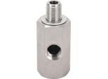 M10X1.0 Sensore Pressione Olio -Shirt A M10 Adattatore Linea Di Alimentazione Turbo Misuratore Acciaio Inox