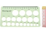 Righello Per La Misurazione Dei Capezzoli Delle Madri Strumento Di Misurazione Della Flangia Del Seno In Silicone Flessibile Con Nastro Adesivo Morbido Da 1,5 M Verde Chiaro
