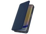 Avizar, Custodia In Pelle Finta Classic Edition Per Samsung Galaxy A25 5G, Blu Scuro