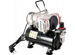 Compressore Per Aerografo A Due Pistoni Ad Alte Prestazioni Con Separatore D'acqua Per Modellismo, 46 L/Min Technic AS28A