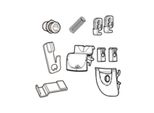 Kit Meccanismo Serratura Per Bauletto Moto Shad SH39