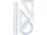 Set Di Righelli Topwrite, 4 Pezzi