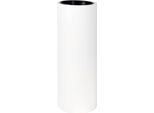 Vivanno Fioriera In Vetroresina Estra, Bianco Opaco - 35X90 Cm