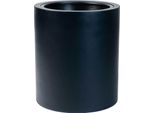 Vivanno Vaso In Vetroresina Estra, Antracite Opaco - 35X40 Cm