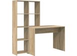 Vidaxl Scrivania Rovere Sonoma 138,5 X 55 X 143 Cm Materiale A Base Di Legno