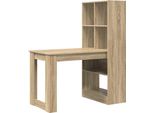 Vidaxl Scrivania Rovere Sonoma 122 X 67 X 145 Cm Materiale A Base Di Legno
