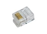 Logilink Professional MP0019 Spina RJ12 Logilink Per Cavo A Nastro, Non Schermata