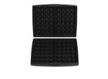 Set Di Teglie Fritel Per Waffle Di Bruxelles E Liegi 4 X 6 Cm