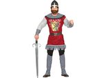 Costume Da Cavaliere Guerriero Medievale Tradizione Storica Autentico Elmo Lotta Carnevale Festa Esperienza Guerriero Moschettiere Abbigliamento, Taglia: 48 - 50 (M) Colore: Grigio