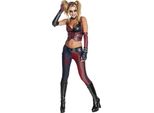Costume Da Batman Harley Quinn Per Donna, Taglia:Xs