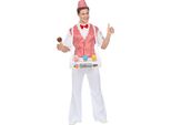 Costume Da Gelataio Per Uomo Costume Di Carnevale Colorato - M/L