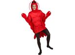 Costume Da Aragosta Rosso - M / L