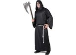 Costume Di Halloween Da Mietitore Per Uomo Nero - Taglia Unica (42)