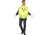 Costume Unisex Giallo-Caramella Giallo-Bianco - Taglia Unica