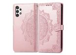 Imoshion Libreria Mandala Per Samsung Galaxy A13 (4G) - Oro Rosa