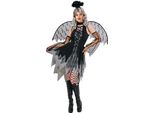 Costume Da Angelo Gotico Costume Di Halloween Da Donna Nero - Xs
