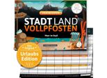 Denkriesen - Stadt Land Vollpfosten® - Edizione Urlaubs - "Meer Im Kopf."" - A4"