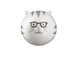 Gilde Spardose, Katze, Rund, "Brillo"", Porzellan, Weiß, , D. 13 Cm 32092"