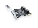 Csl Usb 3.2 Gen1 Pci Express Card Controller Pcie, 2X Porte Esterne 1X Header Controller Interno, Schnittstellenkarte Usb 3.2 Super Speed