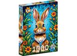 Enjoy Puzzle Coniglio Da Giardino 1000 Pezzi