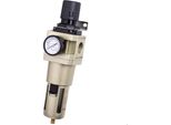 Filtro Dell'aria Compressa Unit Di Manutenzione Riduttore Di Pressione Regolatore Compressore 1""