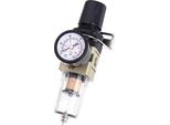 AW2000-02 Filtro Aria E Regolatore Di Pressione Da 1/4" Per Compressore"
