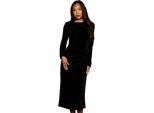 Principles - Vestito Midi Con Nodo Frontale Per Donna DH7788 (36 It) (Nero)